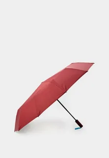 Зонт 8K с прямой ручкой и суперводоотталкивающим покрытием (бордовый цвет).